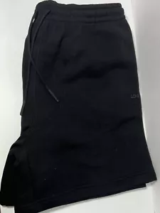 LCKR Fleeceshorts schwarz Herren Größe XL Kordelzug - Bild 1 von 5