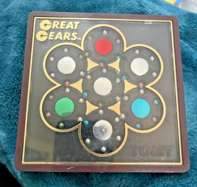 Vintage Game Great Gears By Tomy ~ Made in Japan ~ Works - image 1 of 2