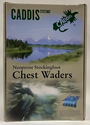 Caddis Neoprene Stockingfoot Chest Waders Youth Large CA5906W - Image 1 of 4