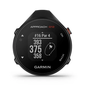Garmin 010-02555-00 Approach G12 GPS Golf Range Finder Black - Picture 1 of 7