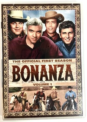 Bonanza The Official First Season Volume 1 DVD 4 Disc Set SEALED  Western Show - Image 1 of 4