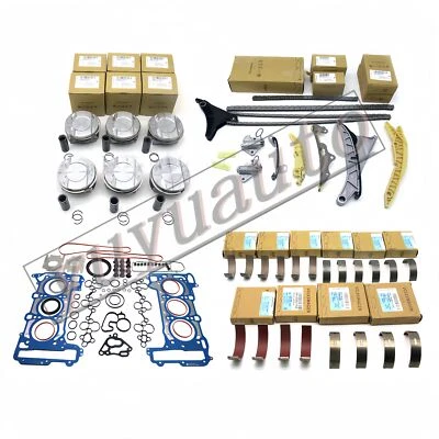 OEM Engine Rebuild Overhaul Pistons Kit For Porsche AUDI A6 S4 S5 Q7 EA839 3.0T - Image 1 of 4