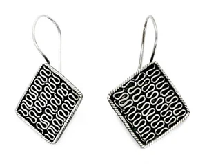 Orecchini in argento sterling 925 art deco - Foto 1 di 1