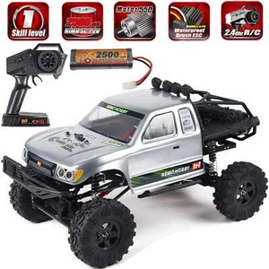 REMO Hobby Rock Crawler 1/10 4WD RC Monster Truck Off-Road Brushed RC Car 1093ST - Picture 1 of 12