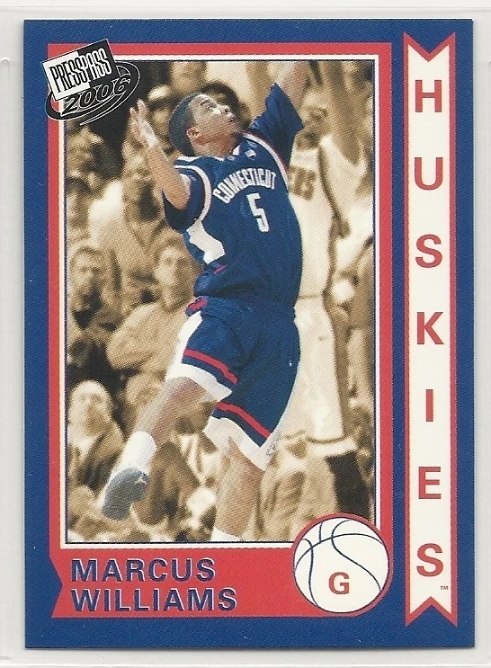 2006 Press Pass Old School - The National - #5 - Marcus Williams - Connecticut - Image 1 of 1