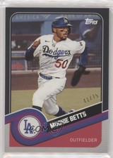 2020 Topps Brooklyn Collection Black /75 Mookie Betts #43