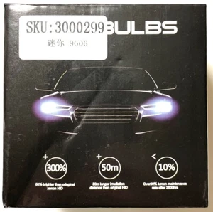 2-Sides 9006 HB4 LED Headlight Bulb Kit Low Beam Bright White High Power - Bild 1 von 5