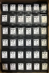 HP F6U66AE 302 CARTUCCIA VUOTA NERO VERGINE PER RIGENERAZIONE [BOX 70PZ] - Picture 1 of 1