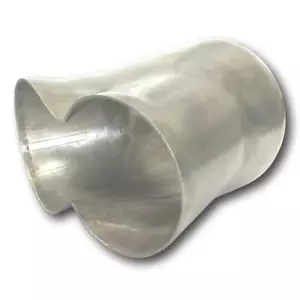 MERGE COLLECTOR MILD STEEL 2INTO1 (3" x 3 1/2") - Picture 1 of 8