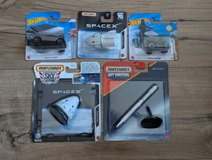 Matchbox + Hotwheels SpaceX/Tesla Bundle - Falcon Heavy, Dragon, Cybertruck - UK - Picture 1 of 1
