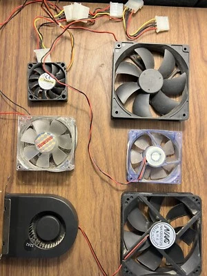 AC Pc Computer Parts Cooling Fans Check Photos See Description Fast Shipping - Image 1 of 4