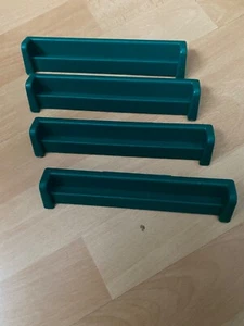 4 Four Scrabble Tiles Holders Tile Racks Letter Holders - Picture 1 of 3