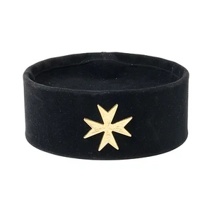 Masonic Knights Malta Cap with Badge - Picture 1 of 1