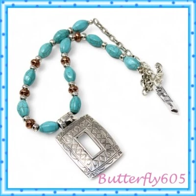 Брайтон меди каньона большой заявление бисером подвеска ожерелье новый с Ярлыками - Изображение 1 из 4