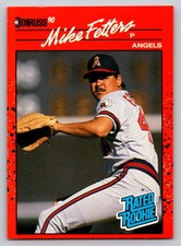 1990  Donruss #35 Mike Fetters Rated Rookie California Angels
