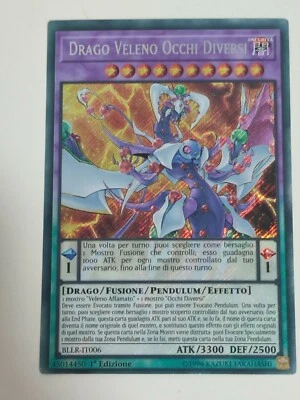 Yu-gi-oh! Drago Veleno Occhi Diversi RARA SEGRETA - Italiano - Immagine 1 di 2
