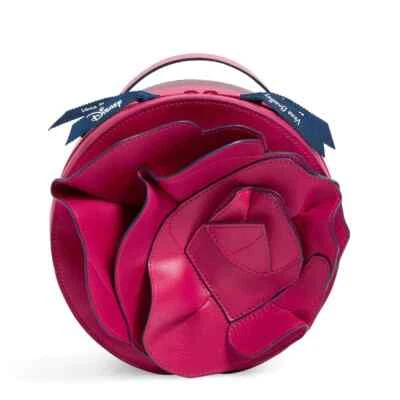 Bolso de Cosméticos Vera Bradley La Bella y la Bestia Rosa Bonjour Bell Estuche de Viaje Nuevo con Etiquetas Foto 1 de 4