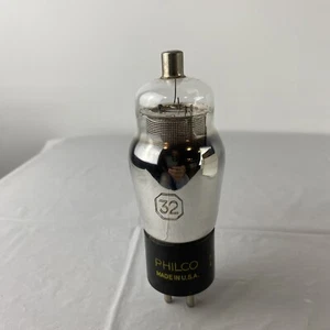 Philco Type 32 ST Mesh Vacuum Tube Tested 87 - Picture 1 of 5