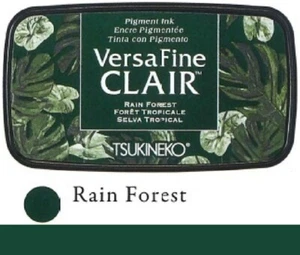 VersaFine CLAIR Stempelkissen Rain Forest VF 551 Tsukineko 55x95mm 91532 - Bild 1 von 5