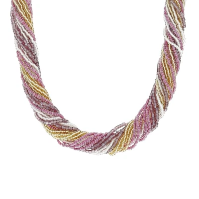 Venetiaurum - Collana Girocollo Multifilo Donna in Vetro Di Murano E Argento 925 - Immagine 1 di 4