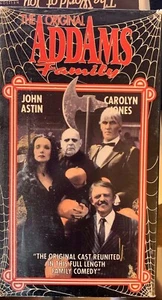 The Original Addams Family (VHS) Rare 1977 Halloween With Addams Family TV movie - Picture 1 of 3