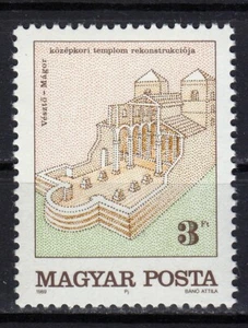Hungary 1989 MNH Mi 4026 Sc 3180 The reformed church, Vésztő ** - Picture 1 of 1