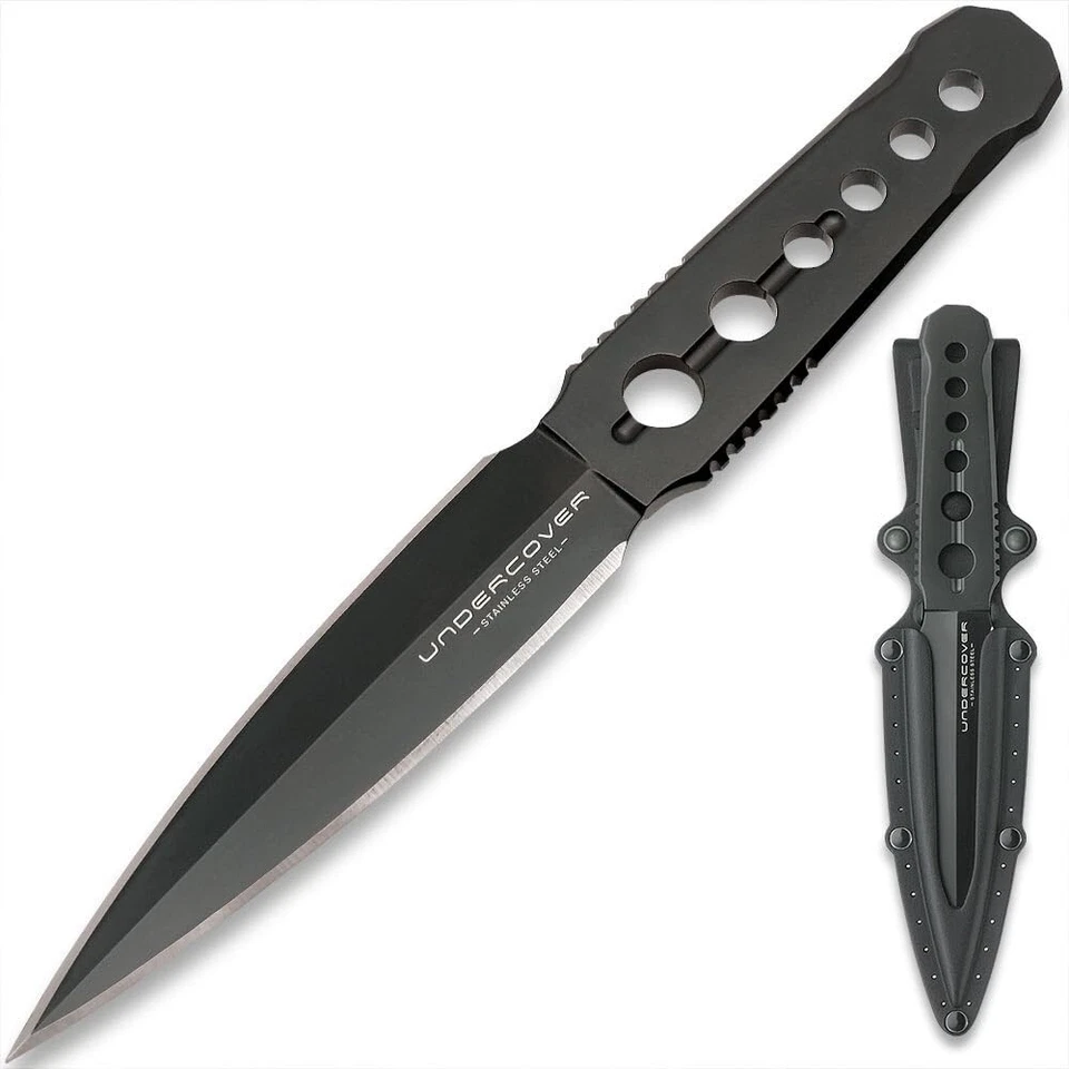Undercover CIA Stinger Boot Knife | 3Cr13 Stainless Steel Blade | 7 1/8" Overall - Image 1 of 4