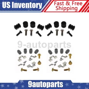 Front Rear Disc Brake Hardware Kit For 2000 2001 2002 Volkswagen Cabrio - Picture 1 of 5