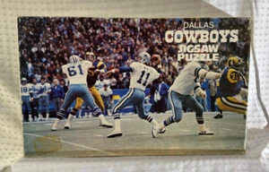 RARE NFL 1978 DALLAS COWBOYS w/ DANNY WHITE - 200 Pc PUZZLE MISSING 2 pcs # 1632 - Picture 1 of 6
