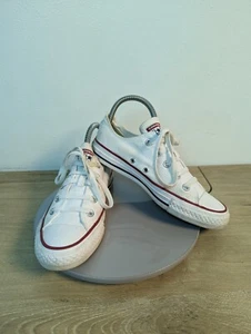 Converse Shoes Mens 4 Womens 6 Chuck Taylor All Star Low Sneaker M7652 White - Picture 1 of 11