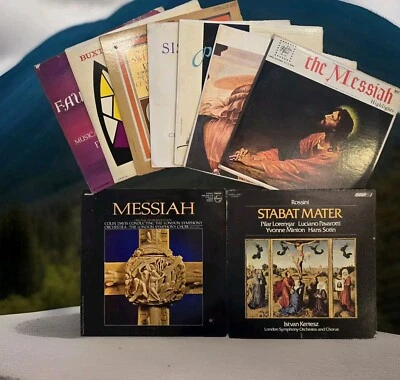 Set Of 9 Classical Choral Masterpieces  Fauré, Handel, Buxtehude, and More  - Image 1 of 4