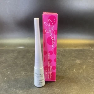 New In Box Mary Kay Signature Liquid Eyeliner Black #002672 .1 fl oz Full Size - Picture 1 of 2
