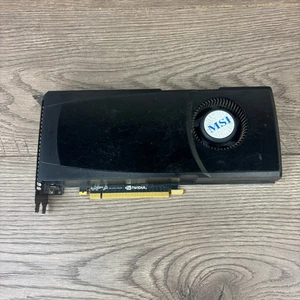 MSI Nvidia Geforce GTX 470 S/N:0321710094429 Graphics Card - For Parts Only - Picture 1 of 9