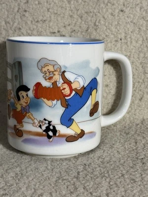 Пиноккио винтажная кружка Tokyo Disneyland чашка Geppetto 80-е ностальгия кофе подарок - Изображение 1 из 4