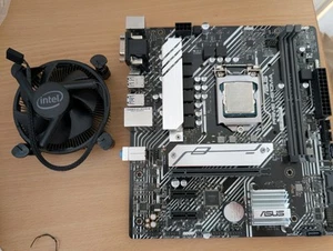 Asus PRIME H510M-A Intel LGA 1200 Mboard , 240GB M2 Drive, 8GB Ram, + Extras! - Photo 1/4