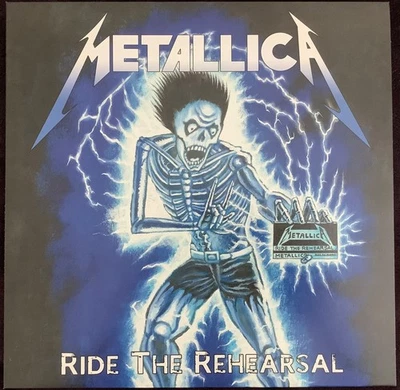 METALLICA RIDE THE REHEARSAL LP BLUE VINYL RARE DEMOS NEW LE300 BAY THRASH METAL - Image 1 of 4