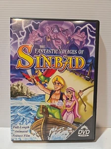 Fantastic Voyages of Sinbad DVD Full Lenght Film, OOP - VG - Picture 1 of 4