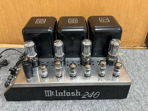 Mclntosh MC240 Tube Amplifier audio vintage Working Confirmed - Picture 1 of 6
