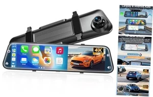 Cámara de espejo retrovisore 4K de 12 pulgadas con CarPlay y Andorid 12 pollici - Foto 1 di 7