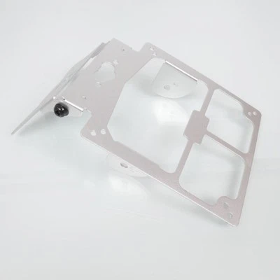 Support de plaque d immatriculation One pour Solex aluminium argent Neuf - Photo 1/3