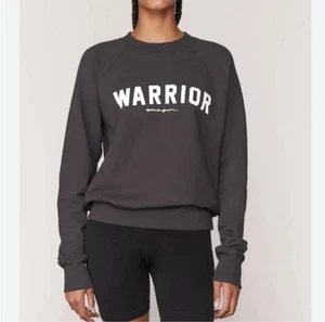 Spiritual Gangster Warrior Sweatshirt Crewneck Kids Heather Gray Size 14 - Picture 1 of 8