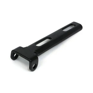 Motorcycle Solo Seat Square Front Mounting Bracket Universal Fit - Black - Picture 1 of 5