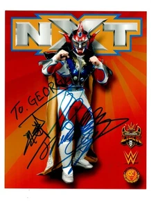 Jushin Thunder Liger signiertes NXT WCW 8x10 Foto VINTAGE WRESTLING SUPERSTAR - Bild 1 von 4