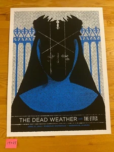 Aesthetic Apparatus - The Dead Weather w/ The Ettes April 2010 19x25 Gig Poster - Picture 1 of 8
