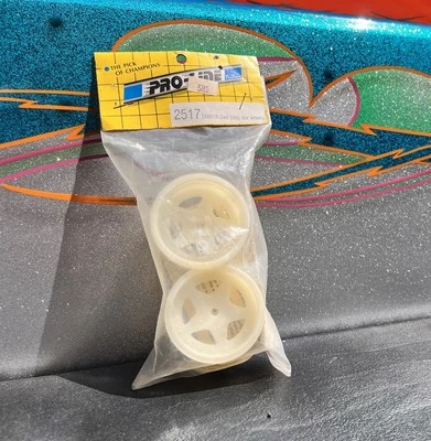 Pro Line RC 1:10 Tamiya 2WD REAR Wheels PAIR #2517 FACTORY SEALED - Image 1 of 4