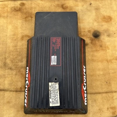 Mercruiser 4.3 V6 Alpha One Thunderbolt Ignition/Power Steering Spark/Carb Cover - Image 1 of 4