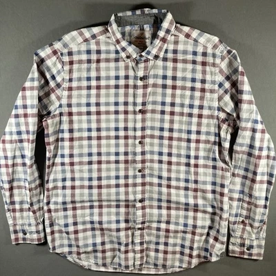 International Report Long Sleeve Button Down Shirt Mens Plaid Size Large - Image 1 of 4