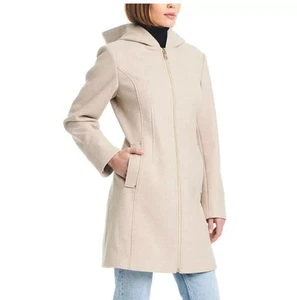 ⚡️Vince Camuto Ladies' Hooded Full-Zip Jacket, Tan - Large - Picture 1 of 3