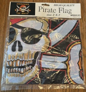 2 x 3 Piratenflagge Kapitulation der Beute Flagge Totenkopf neu amerikanisches Geschenk - Bild 1 von 2