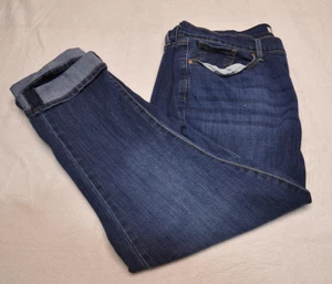 Levi Strauss Jeans Womens 16W Mid-Rise Capri Cropped Denim Stretch Waterless - Picture 1 of 13